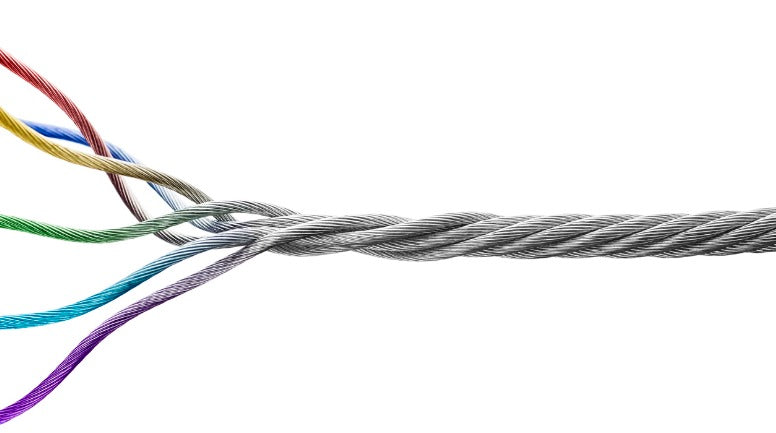 Vertèbre passe-câbles pour bureau de direction réglable en hauteur - Achat  goulottes passe câbles - 78,00€